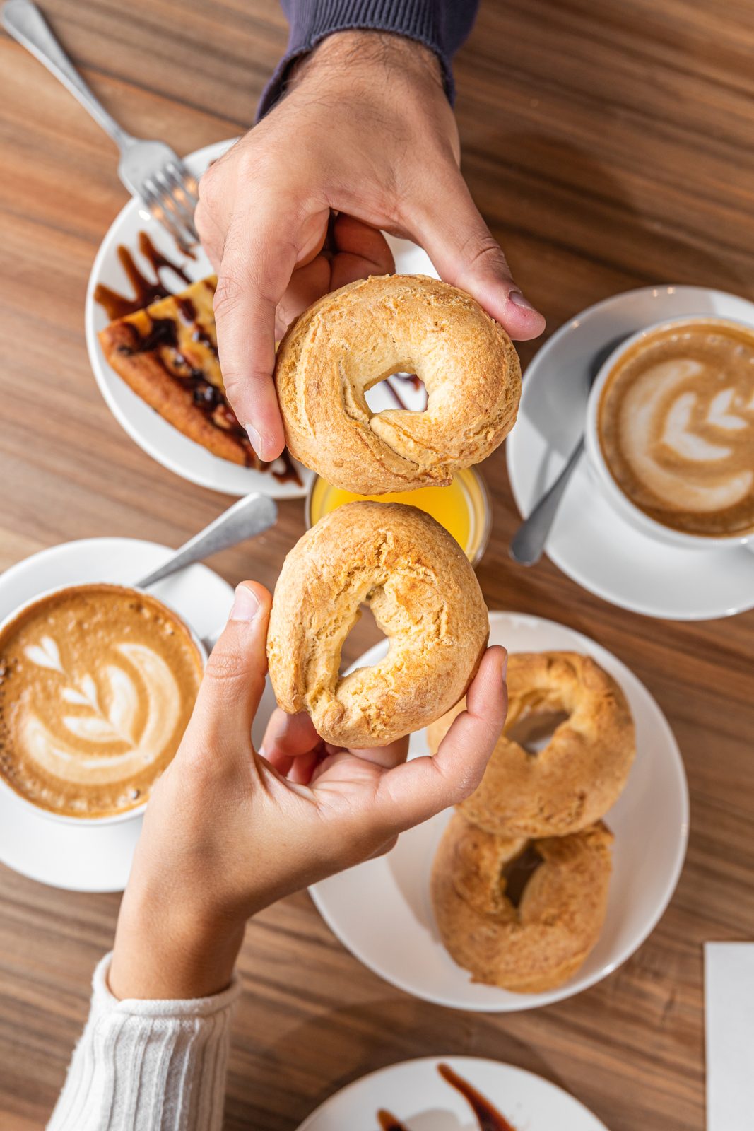 Colazione servita al tavolo